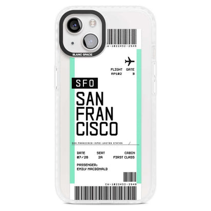 Personalised San Francisco Boarding Pass