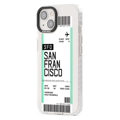 Personalised San Francisco Boarding Pass