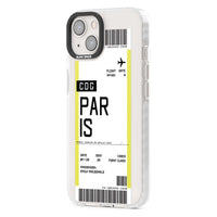 Personalised Paris Boarding Pass