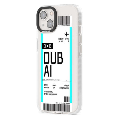 Personalised Dubai Boarding Pass