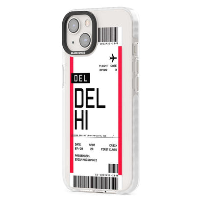 Personalised Delhi Boarding Pass