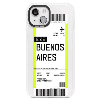 Personalised Buenos Aires Boarding Pass