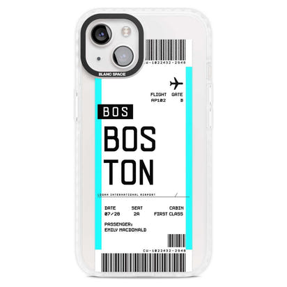 Personalised Boston Boarding Pass