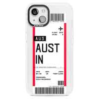 Personalised Austin Boarding Pass