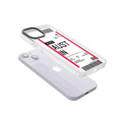 Personalised Austin Boarding Pass