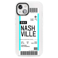 Carte d'embarquement personnalisée pour Nashville