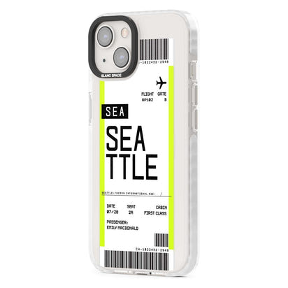 Personalised Seattle Boarding Pass