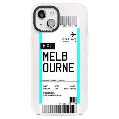 Personalised Melbourne Boarding Pass