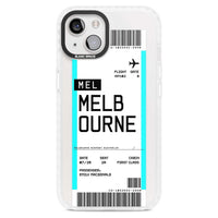Personalised Melbourne Boarding Pass
