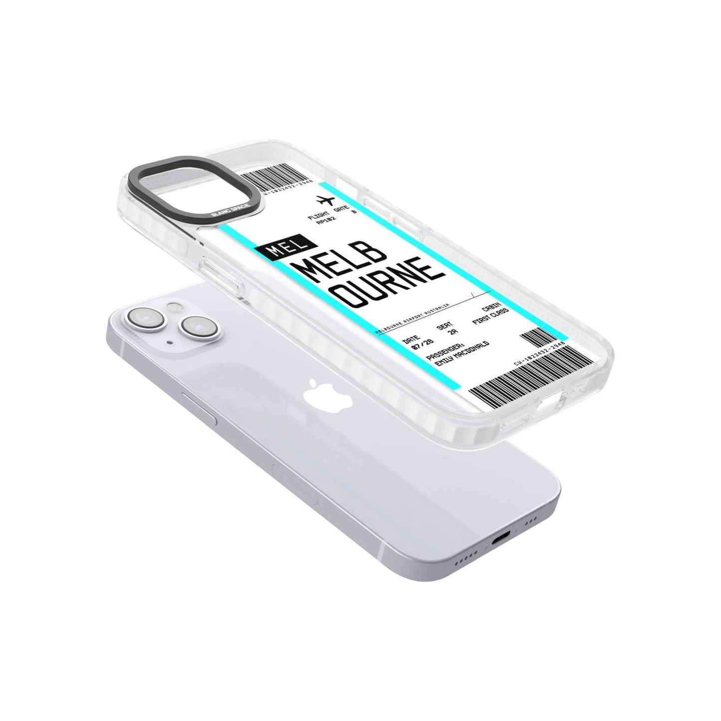 Personalised Melbourne Boarding Pass