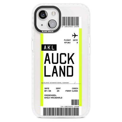 Personalised Auckland Boarding Pass