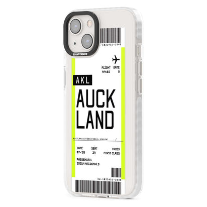 Personalised Auckland Boarding Pass