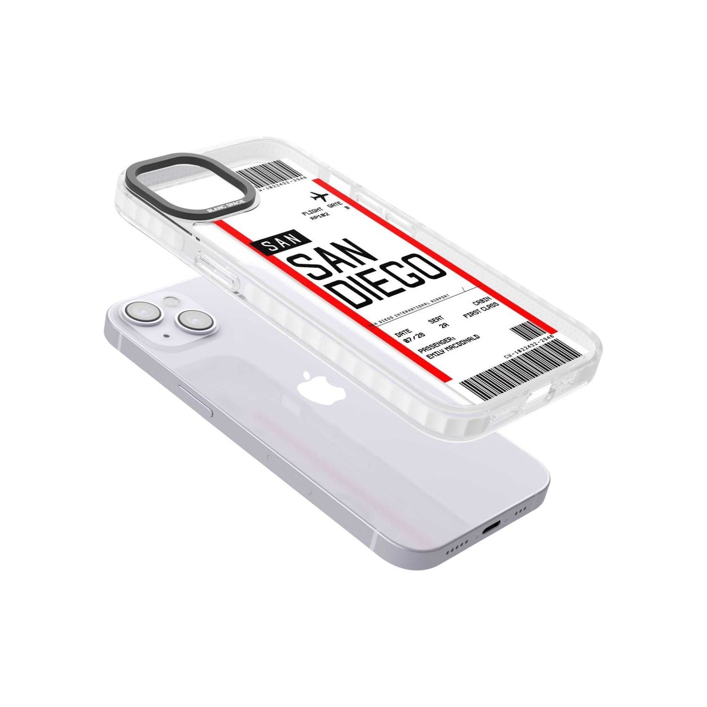 Personalised San Diego Boarding Pass