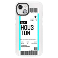 Personalised Houston Boarding Pass