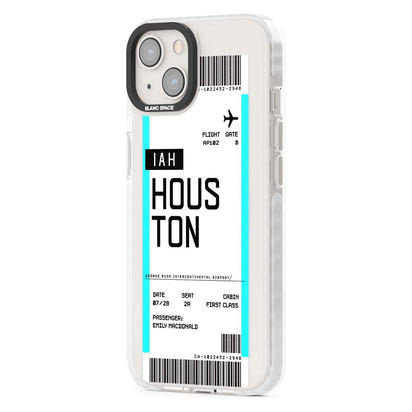 Personalised Houston Boarding Pass