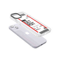 Carte d'embarquement personnalisée pour Détroit