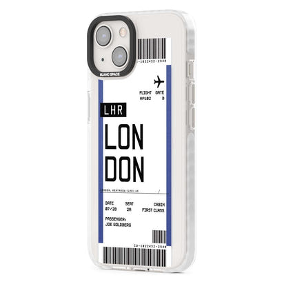 Personalised London Boarding Pass