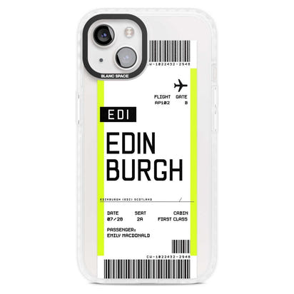 Personalised Edinburgh Boarding Pass