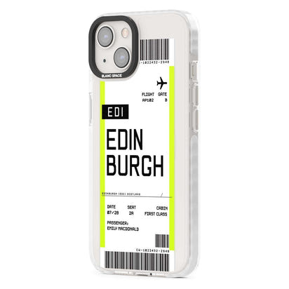Personalised Edinburgh Boarding Pass
