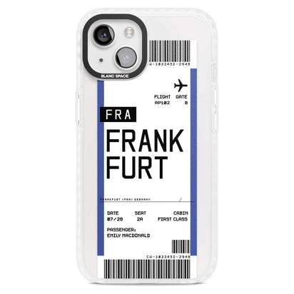 Personalised Frankfurt Boarding Pass