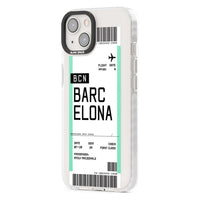 Personalised Barcelona Boarding Pass