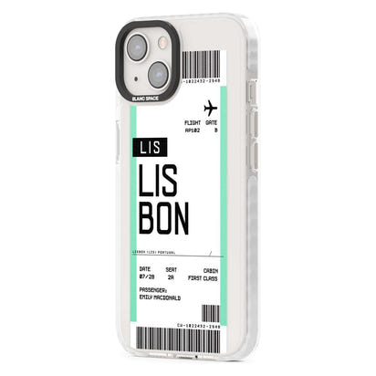 Personalised Lisbon Boarding Pass