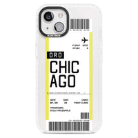 Personalised Chicago Boarding Pass