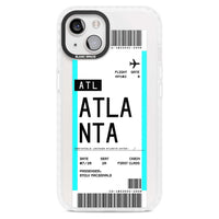Personalisierte Atlanta-Bordkarte