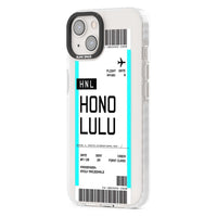 Personalised Honolulu Boarding Pass
