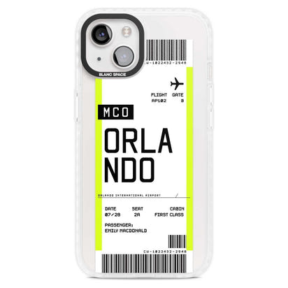 Personalised Orlando Boarding Pass