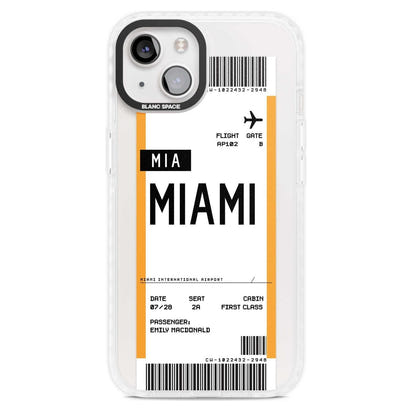 Personalised Miami Boarding Pass