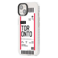 Personalised Toronto Boarding Pass