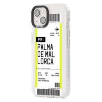 Carte d'embarquement personnalisée pour Palma de Majorque
