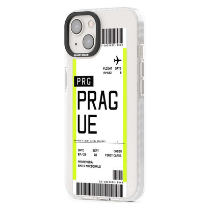 Personalised Prague Boarding Pass