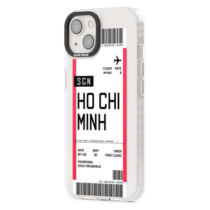 Personalised Ho Chi Minh Boarding Pass