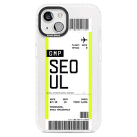 Personalised Seoul Boarding Pass