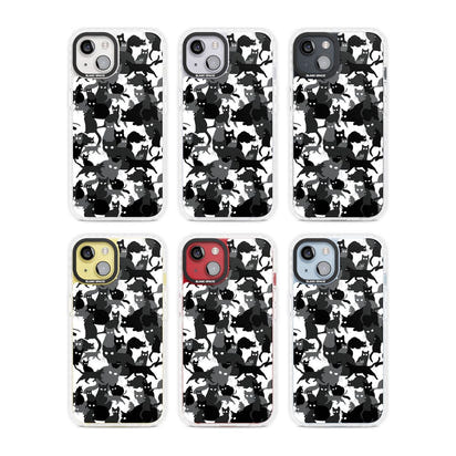 Black & White Cat Camouflage