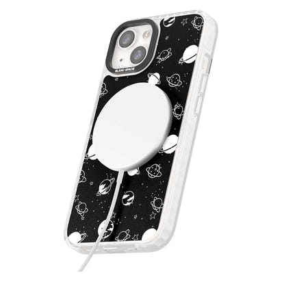 White Planets On Black