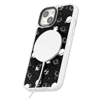 White Planets On Black