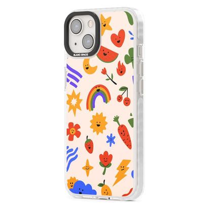 Verspielte Kawaii-Symbole