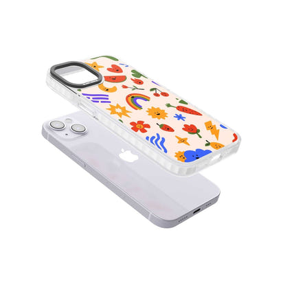 Verspielte Kawaii-Symbole