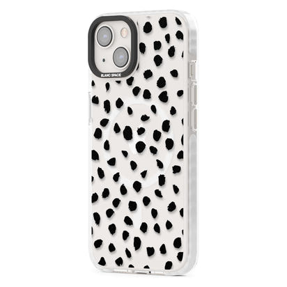 Black Dalmatian Polka Dot