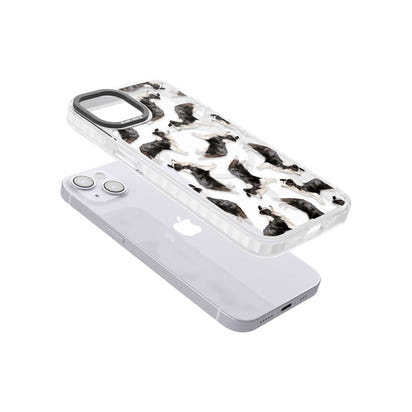 Border Collie Pattern Watercolour