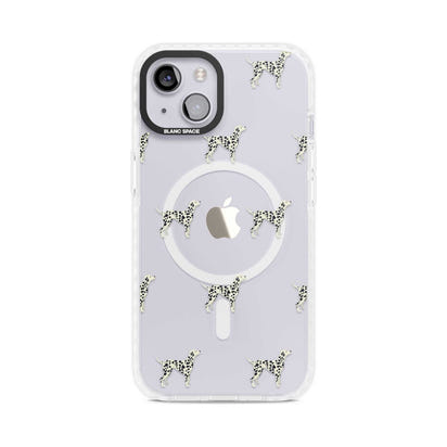 Motif de chien dalmatien