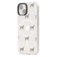Motif de chien dalmatien