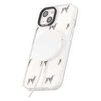 Motif de chien dalmatien