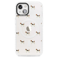Motif de chien Beagle