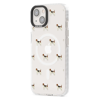 Motif de chien Beagle