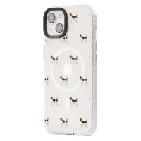 Motif de chien Beagle