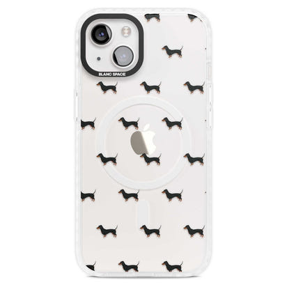 Dachshund Pattern Clear